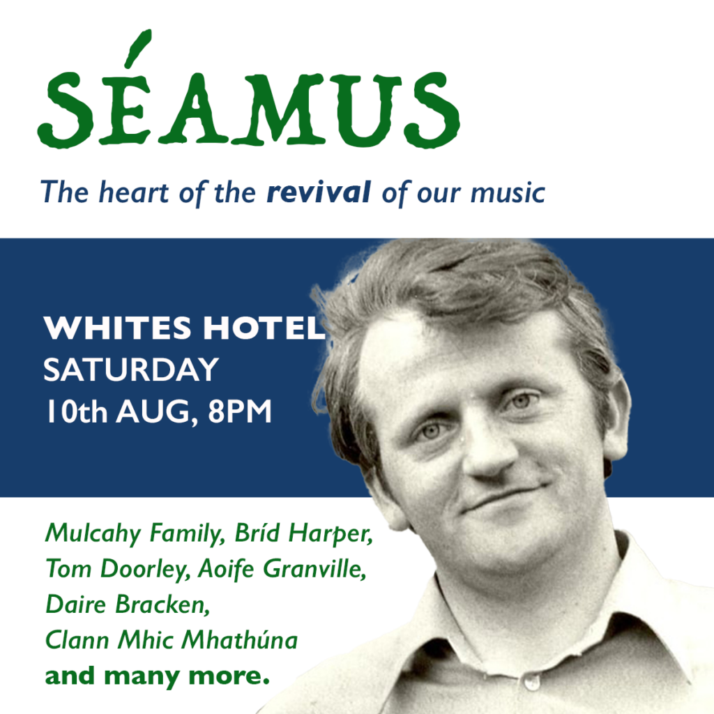 Séamus Mac Mathúna Remembered Concert Poster