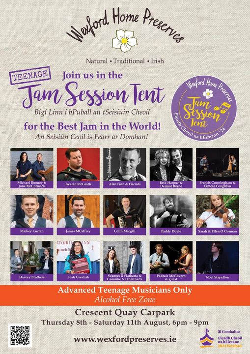 Jam Sessions Tent lineup